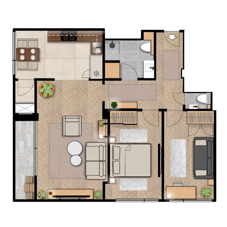 NEW Ama Apartment in the City Center with a Fantastic View - Apartman sa 2 Spavaće Sobe - 8