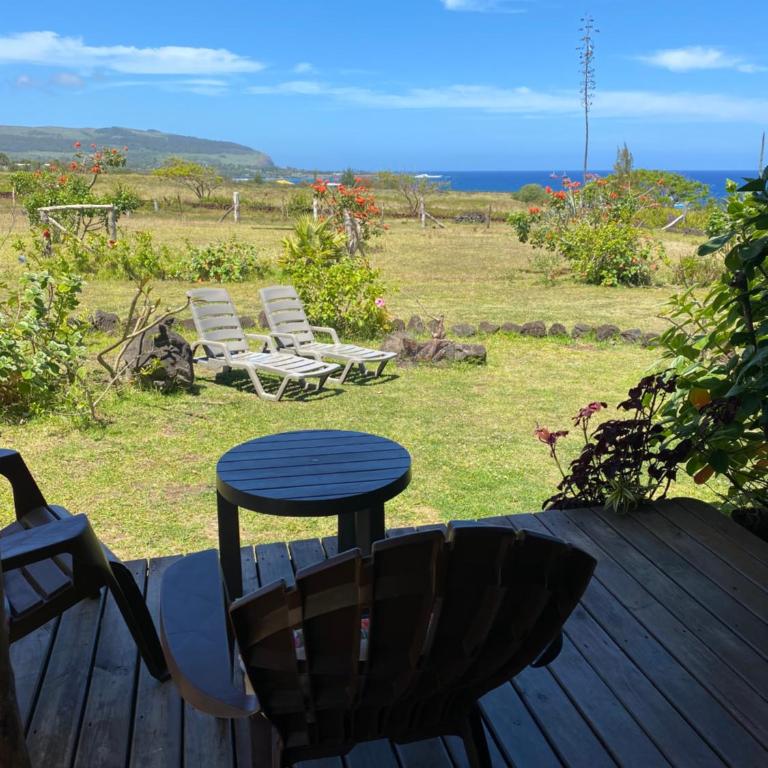 Cabaña del mar Rapanui - Bungalow con vistas al mar - 8