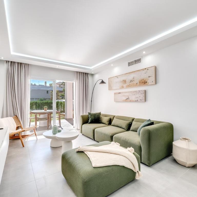Calma House Aloha Gardens Marbella by VPS - Apartamento Deluxe de 2 dormitorios con vistas al jardín - 5