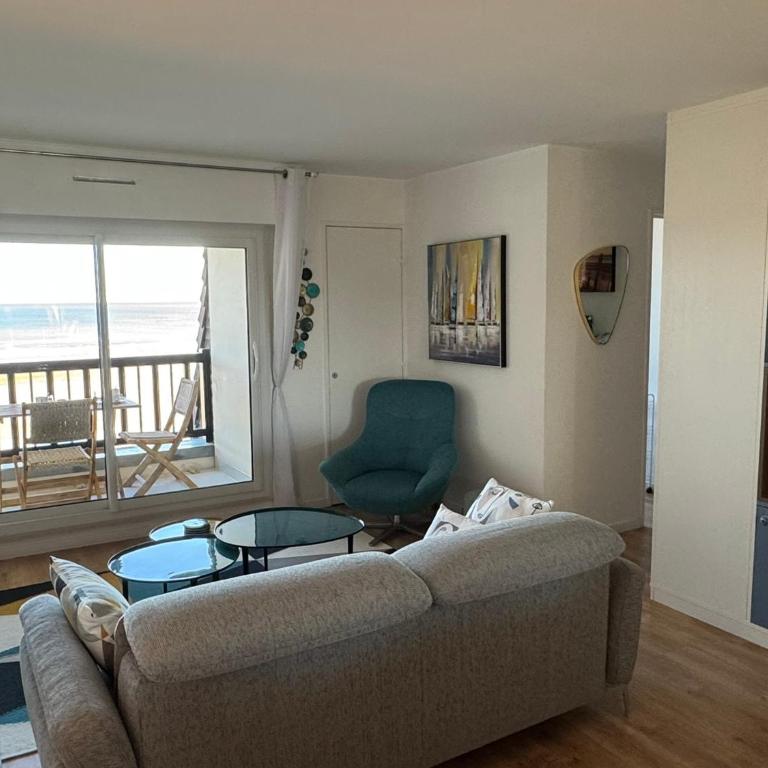 Appartement rénové 3 pièces, balcon vue mer, parking, internet, pour 4 pers. - FR-1-487-376 - Appartement - 5