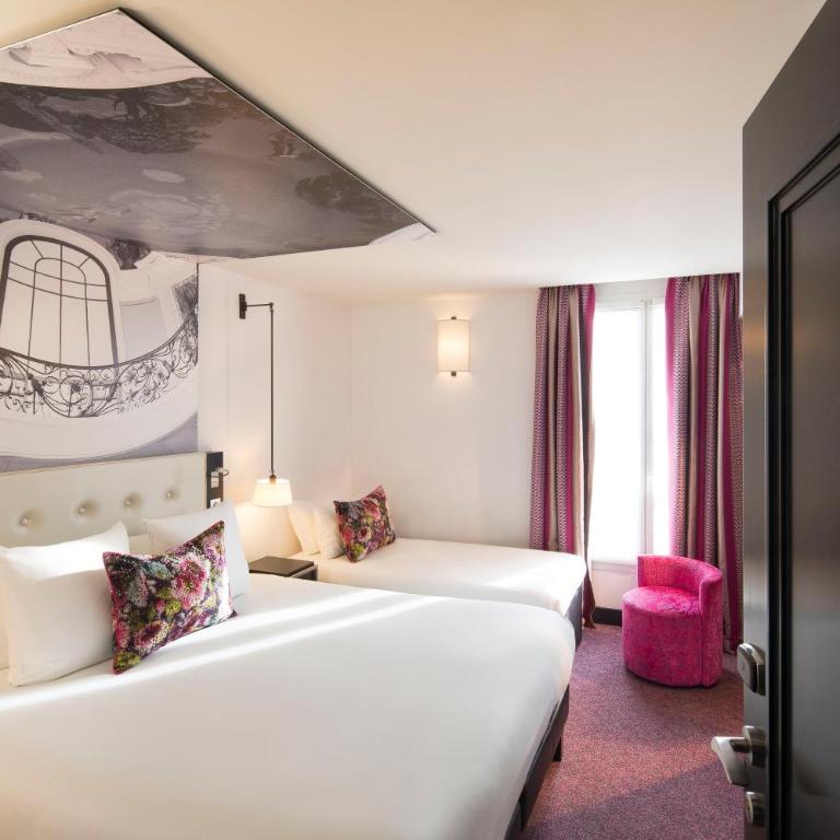 Hôtel Gustave - Chambre Lits Jumeaux Supérieure - 2