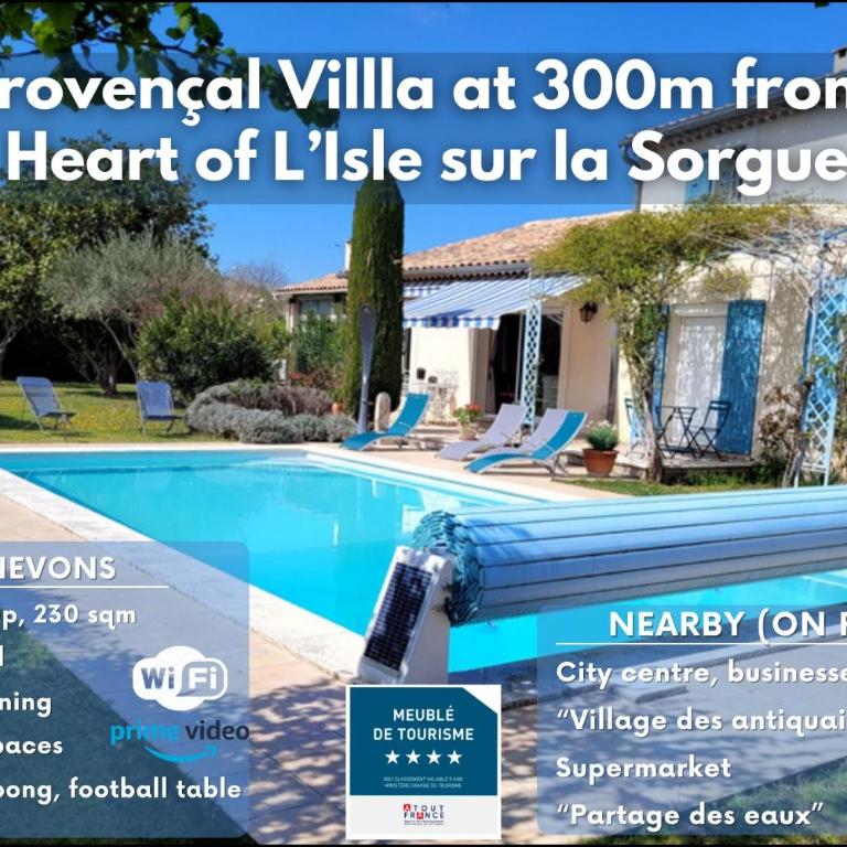 La Villa des Lavandes - A 300m du Centre, au calme, et au vert ! - Villa - 1