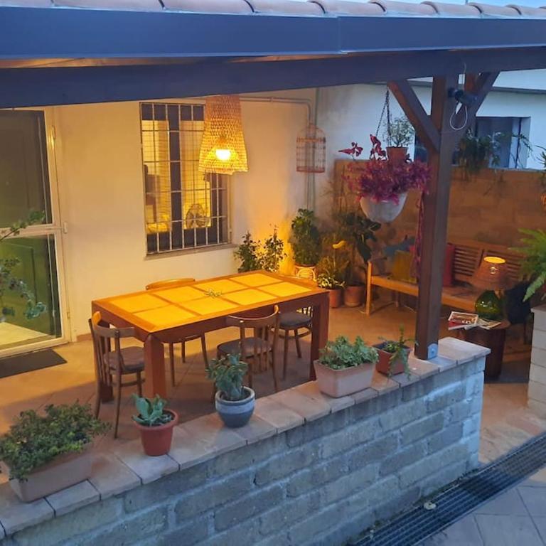 Casa DanteMini casa Fiera di Roma Piana Del SoleRm Fiumicino - Apartment mit 1 Schlafzimmer - 57