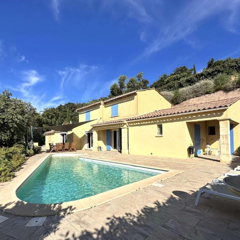 Villa Myosotis pour 8 personnes avec piscine chauffée et vue mer à La Londe-Les-Maures - Maison 4 Chambres - 1