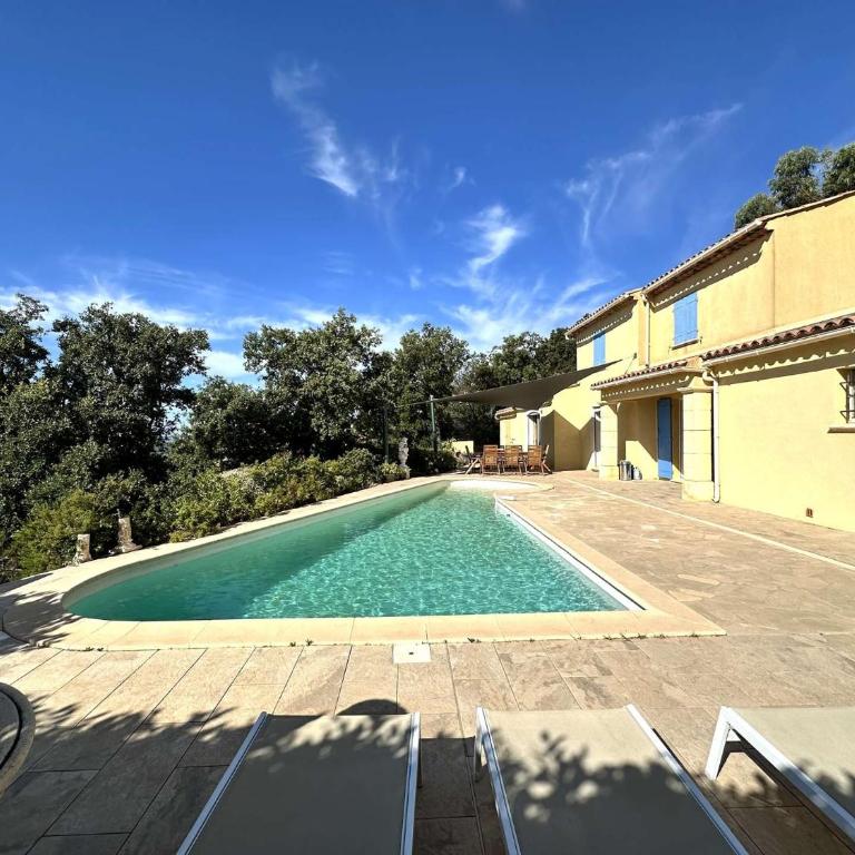 Villa Myosotis pour 8 personnes avec piscine chauffée et vue mer à La Londe-Les-Maures - Maison 4 Chambres - 3