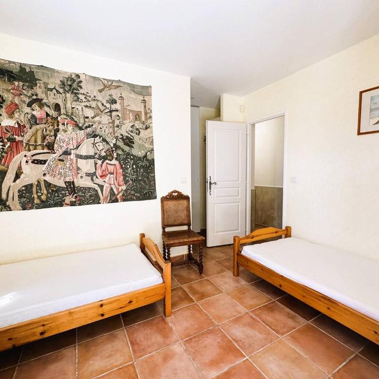 Villa Myosotis pour 8 personnes avec piscine chauffée et vue mer à La Londe-Les-Maures - Maison 4 Chambres - 18