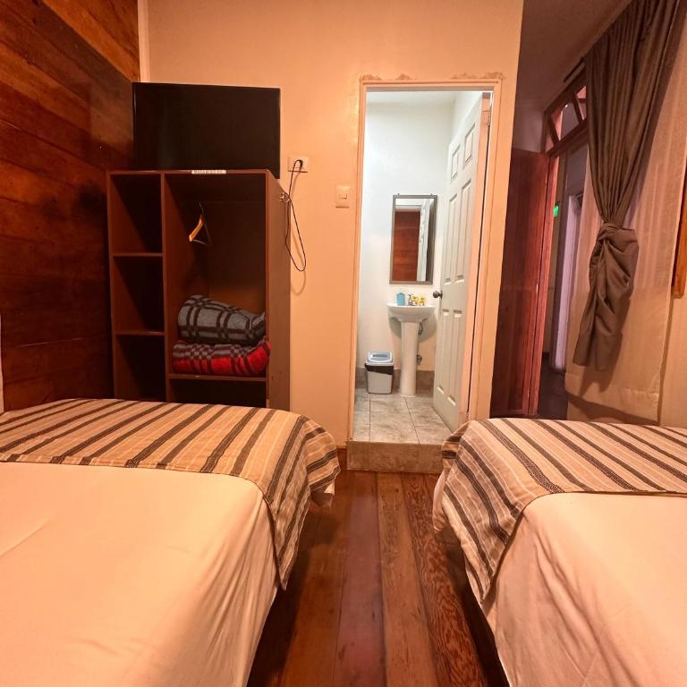 Hostal Casa Norte - Habitación Doble - 2 camas - 3