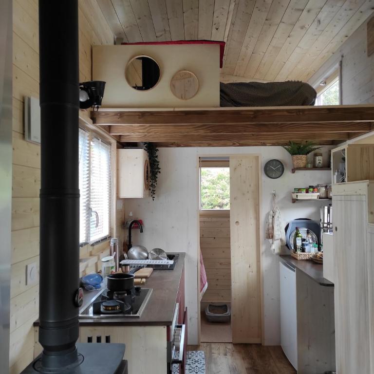 Tiny House - Cottages - Mobilhomes - Camping Les Granges Bas - Bungalow 1 Chambre - 5