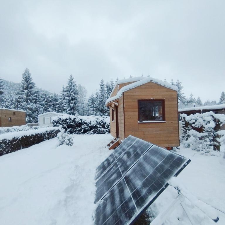 Tiny House - Cottages - Mobilhomes - Camping Les Granges Bas - Bungalow 1 Chambre - 6