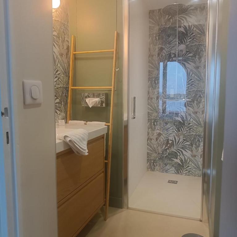 Les Galets Hôtel et B&B - Chambre Double avec Terrasse Panoramique - 6