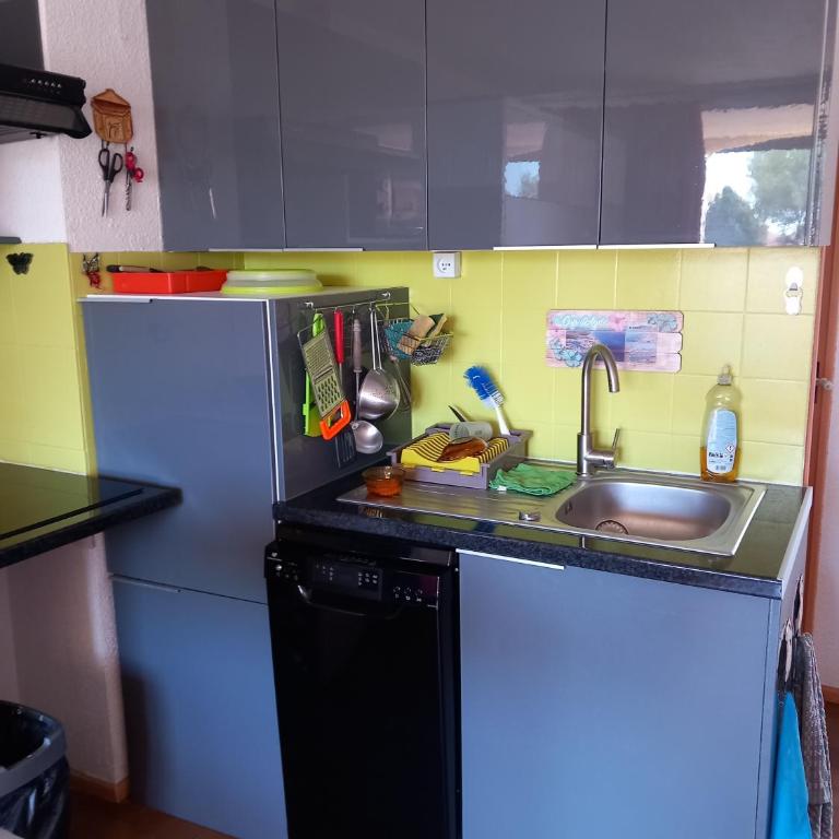 Cap Agde studio rénové piscine - One-Bedroom Apartment - 7