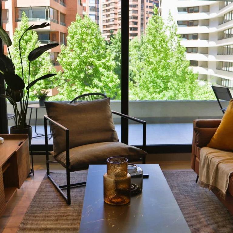 HOM I Espectacular Depto 2D2B 4 PAX Las Condes - Apartamento - 5