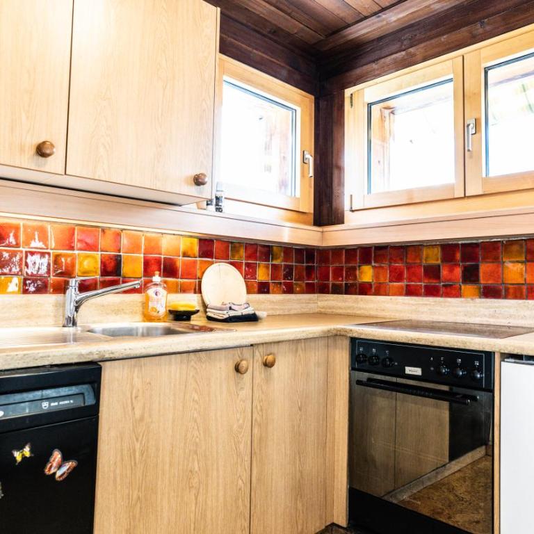 Ferienwohnungen Haus Butterfly, Saas-Fee - Apartment mit 4 Schlafzimmern und einem Balkon - 6