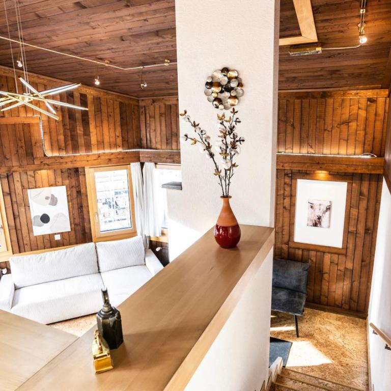 Ferienwohnungen Haus Butterfly, Saas-Fee - Apartment mit 4 Schlafzimmern und einem Balkon - 17