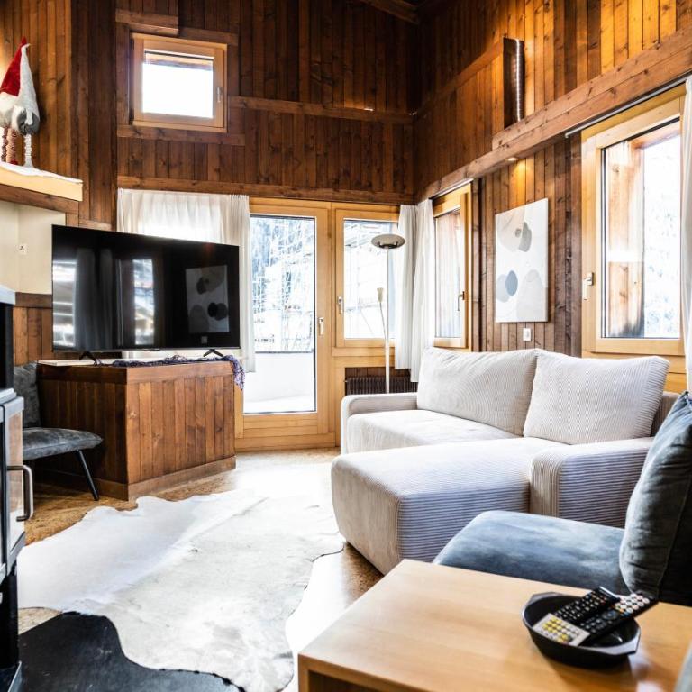 Ferienwohnungen Haus Butterfly, Saas-Fee - Apartment mit 4 Schlafzimmern und einem Balkon - 20