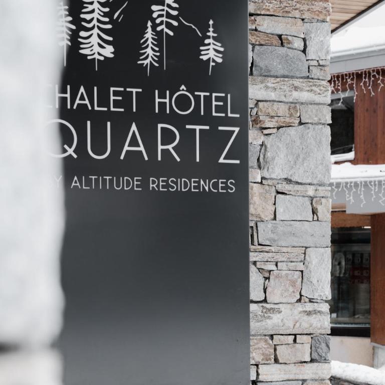 Chalet Hôtel Quartz - Appartement avec Vue sur la Montagne - 3