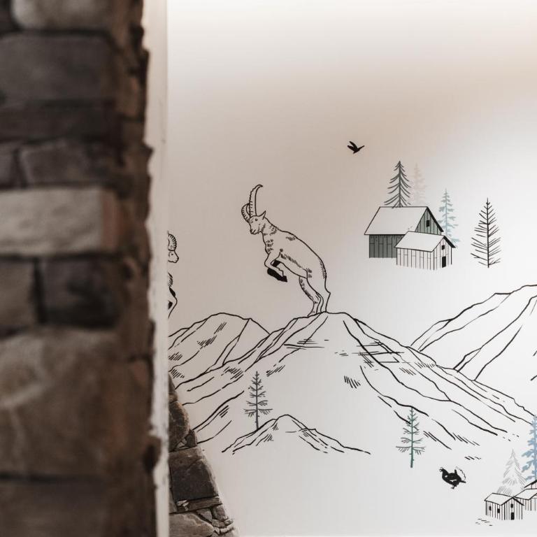 Chalet Hôtel Quartz - Appartement avec Vue sur la Montagne - 11