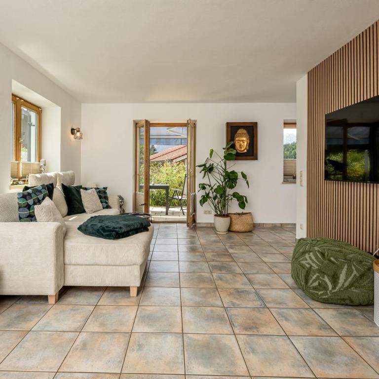 Ferienwohnung Marianne Bergpanorama für Paare 60qm - Apartment mit Blick auf die Berge - 14