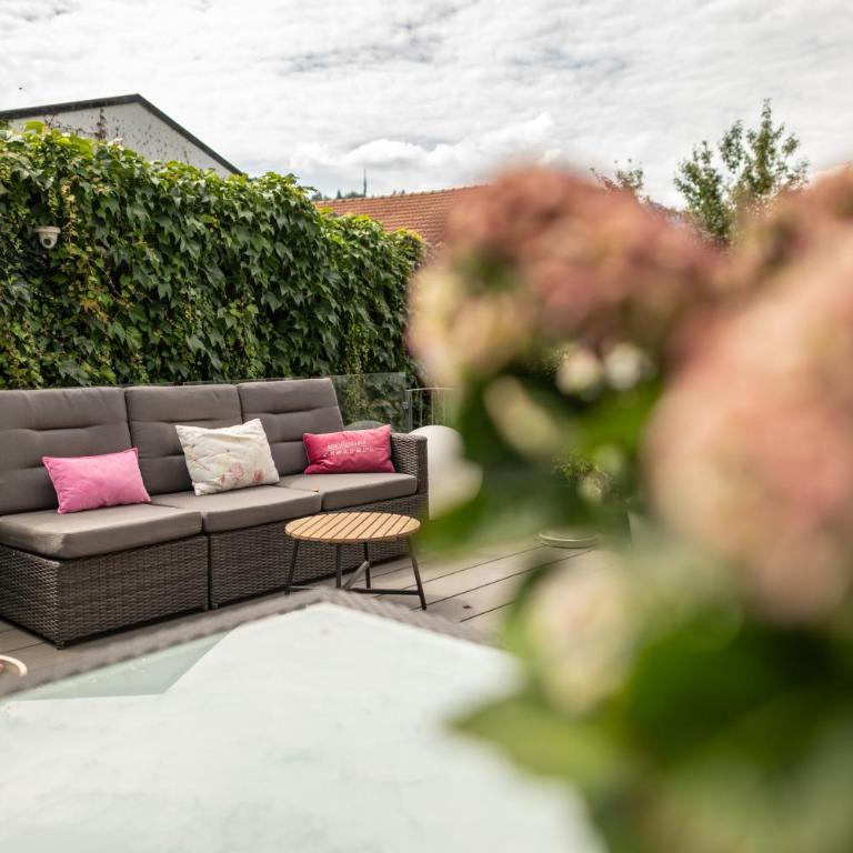 Ferienwohnung Marianne Bergpanorama für Paare 60qm - Apartment mit Blick auf die Berge - 34