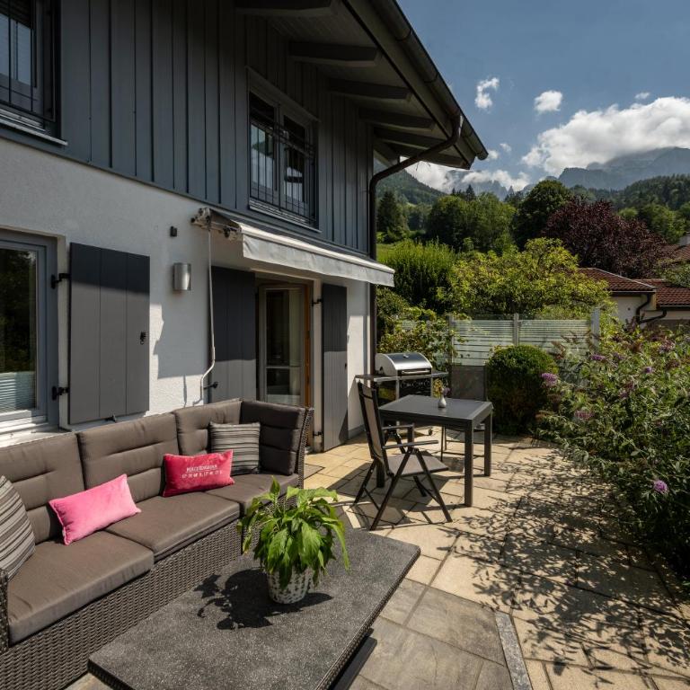 Ferienwohnung Marianne Bergpanorama für Paare 60qm - Apartment mit Blick auf die Berge - 8