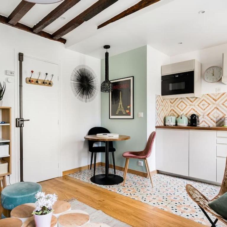 Marais Place des Vosges peaceful air-conditioned - Appartement 1 Chambre - 22