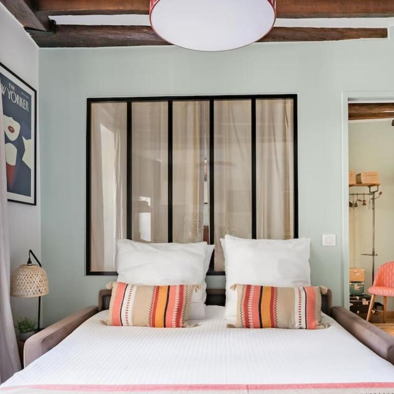 Marais Place des Vosges peaceful air-conditioned - Appartement 1 Chambre - 23