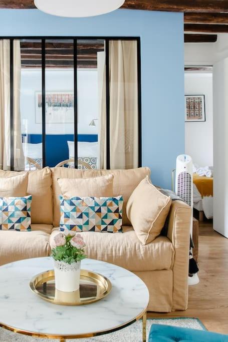 Marais2 Place des Vosges peaceful air-conditioned - Appartement 2 Chambres - Vue sur Jardin - 7