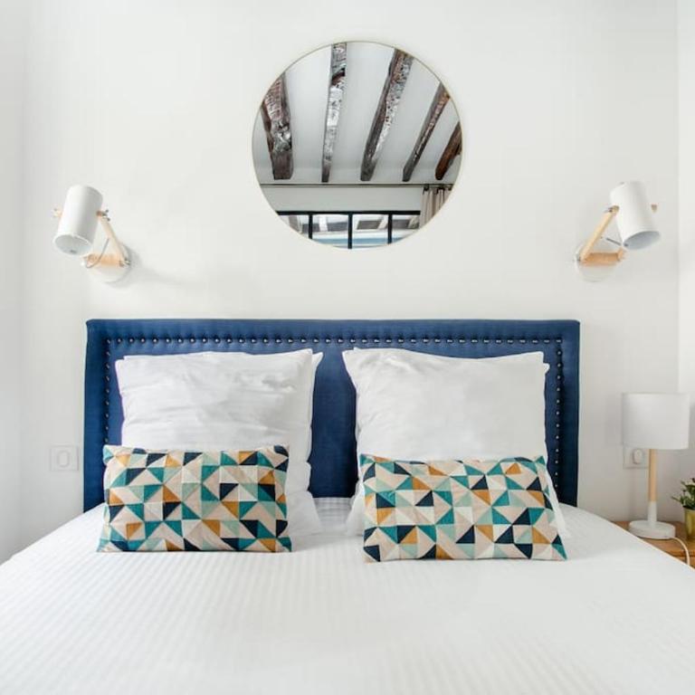Marais2 Place des Vosges peaceful air-conditioned - Appartement 2 Chambres - Vue sur Jardin - 26