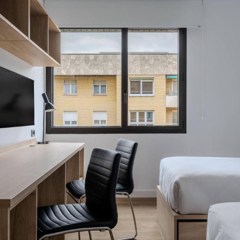 Micampus Pamplona Student Residence - Habitación Doble - 2 camas - 2