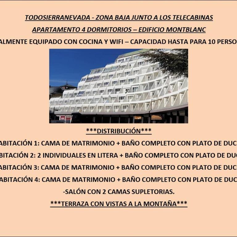 TODOSIERRANEVADA ZONA BAJA - APARTAMENTOS DE 4 DORMITORIOS - Junto a los Telecabinas - Apartamento Deluxe - 36