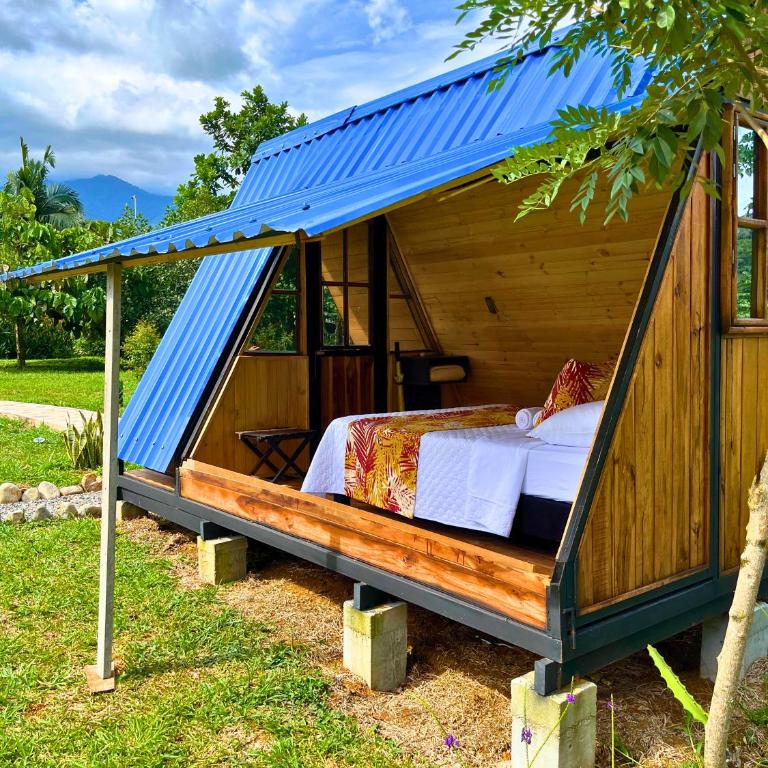 El Ensueño Ecohostal & Glamping - Habitación Doble con vistas a la montaña - 2