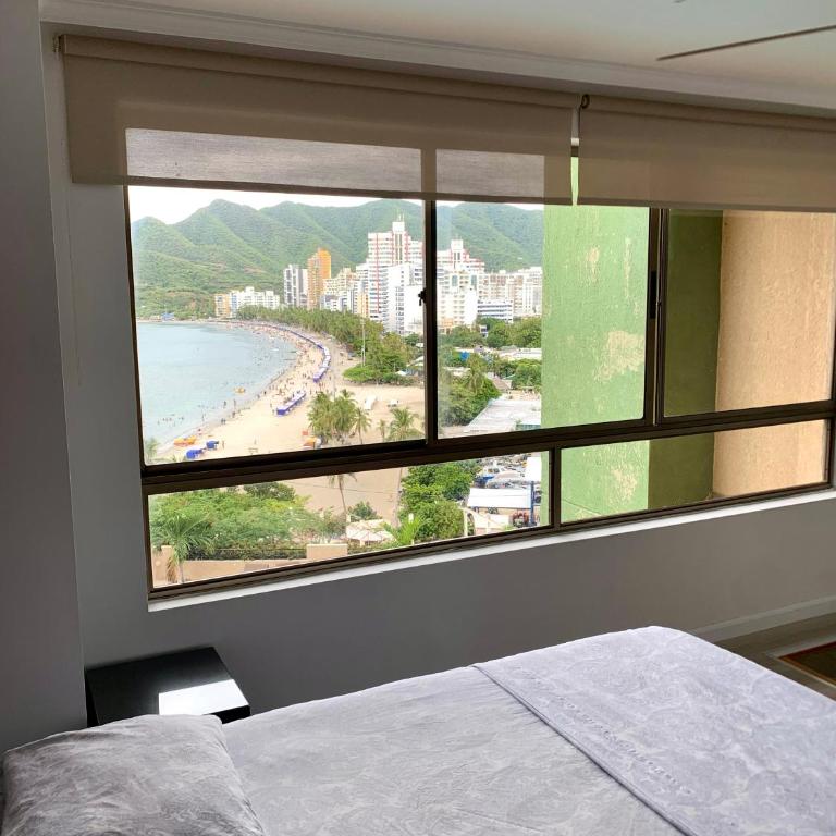 Espectacular vista a la playa el Rodadero - Apartamento de 1 dormitorio - 12
