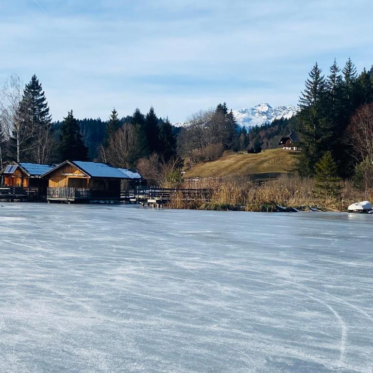 Entspannen im Holzchalet mit Panoramablick, Ruhe und Infrarotsauna - Apartment mit 2 Schlafzimmern - 21