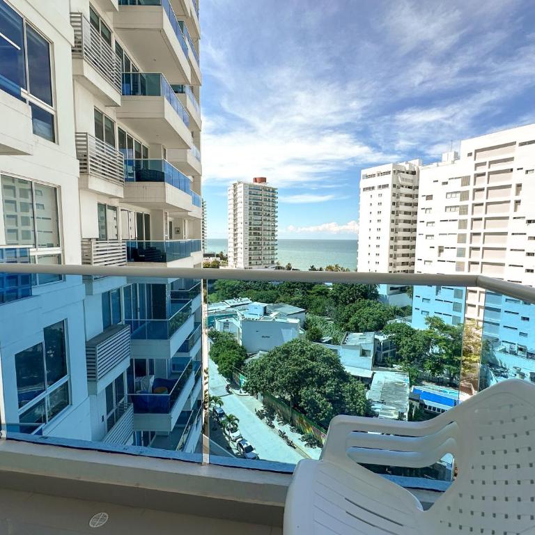 Apartamentos Luxury Frente al Mar - AR Rentals - Apartamento de 2 dormitorios con balcón y vistas al mar - 5