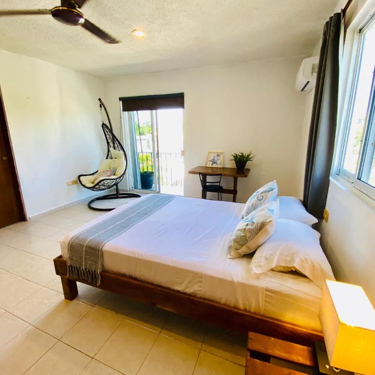 Aguacatl Cozumel a 3 cuadras del mar - Habitación Doble con baño compartido - 7