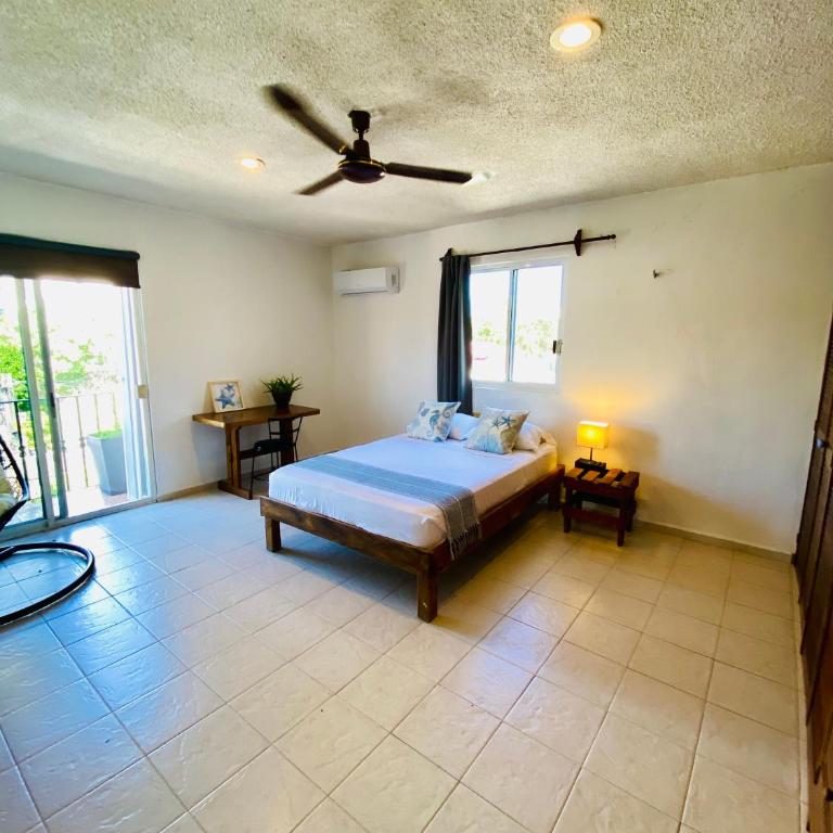 Aguacatl Cozumel a 3 cuadras del mar - Habitación Doble con baño compartido - 6