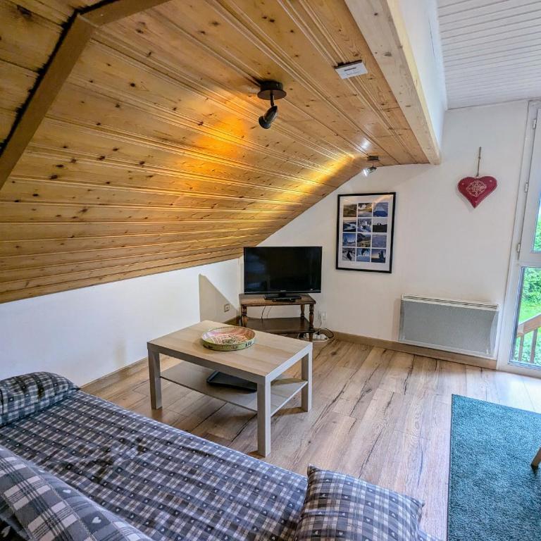 Gîte montagnard La Bresse 4 pers, terrasse, parking, WIFI - FR-1-589-693 - Appartement - 9