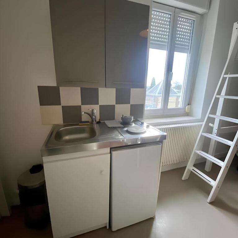 Studio Calme, Proche Gare Rouen - Linge & Ménage Inclus - Appartement 1 Chambre - 4