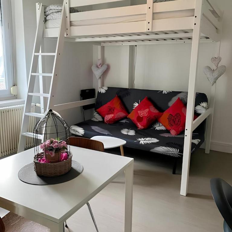 Studio Calme, Proche Gare Rouen - Linge & Ménage Inclus - Appartement 1 Chambre - 9