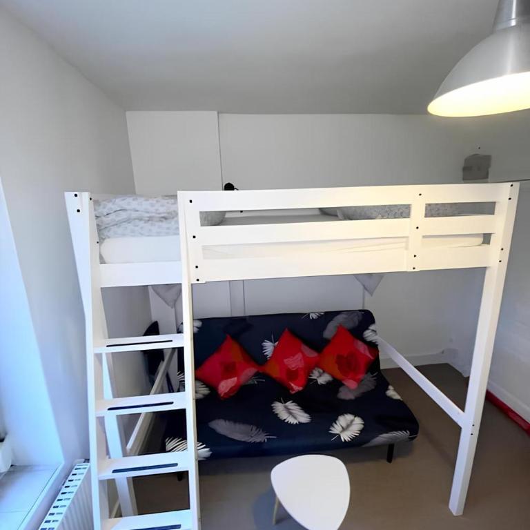 Studio Calme, Proche Gare Rouen - Linge & Ménage Inclus - Appartement 1 Chambre - 10