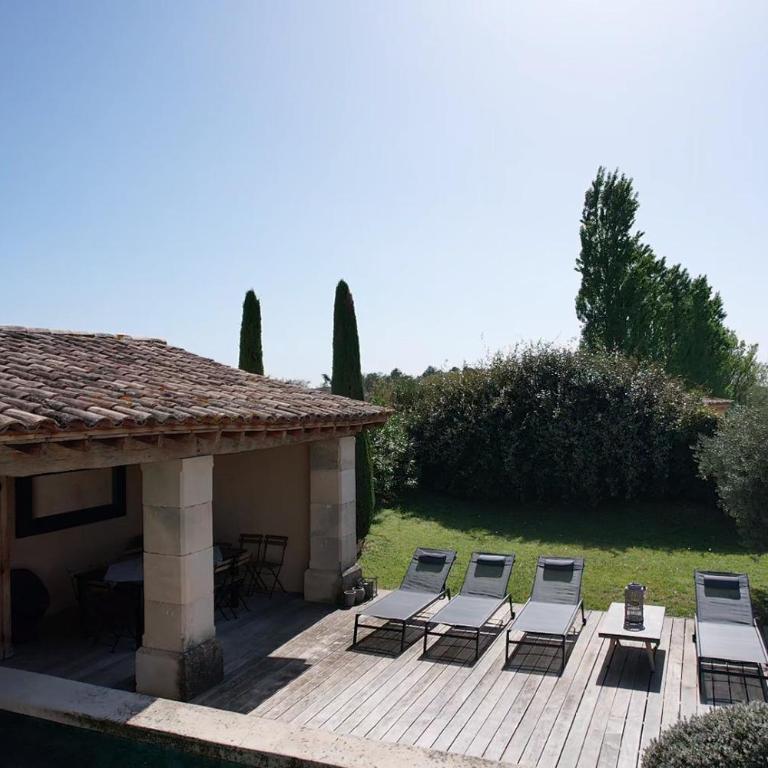 Provençal farmhouse, Mont Ventoux view, 2 pools (1 heated), Bédoin - 10 people - Villa 5 Chambres - 49