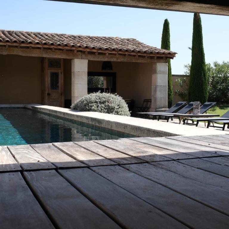 Provençal farmhouse, Mont Ventoux view, 2 pools (1 heated), Bédoin - 10 people - Villa 5 Chambres - 50