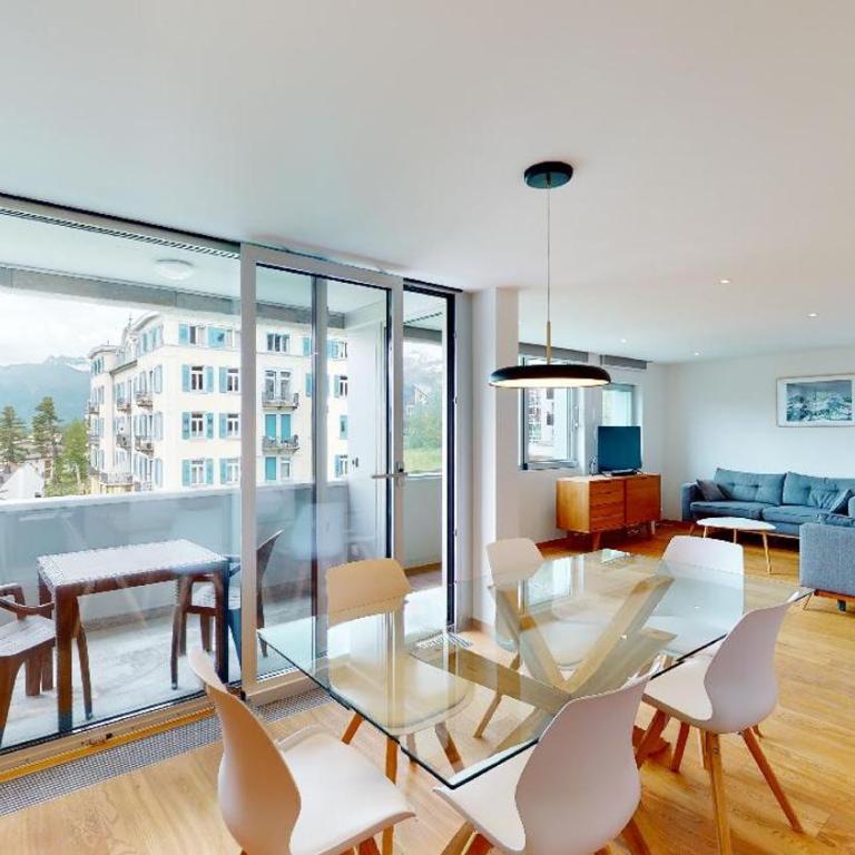 Apartment Laret Sur Via - Apartment mit Blick auf die Berge - 5