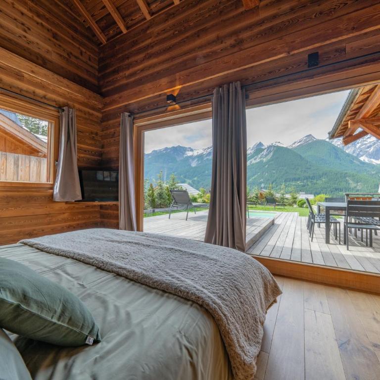 Serrechevalierholidays Chalet Piscine chauffée&Spa, jardin, billard, ping-pong, baby-foot 18 personnes - Maison 6 Chambres - 26