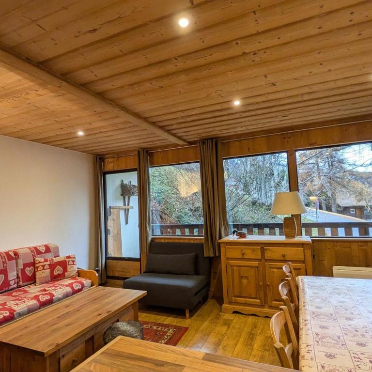 Appartement cosy 4-6 pers balcon, ski au pied, parking couvert - FR-1-459-27 - Apartamento (6 adultos) - 1