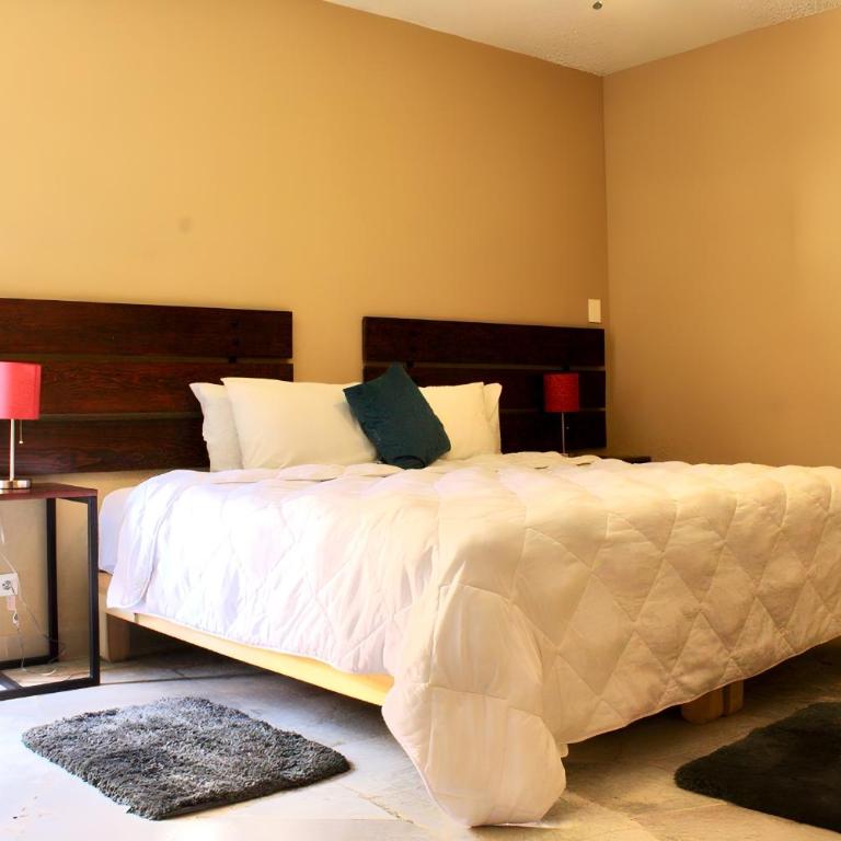 Hotel Camino de Allende - Habitación con cama extragrande. - 3
