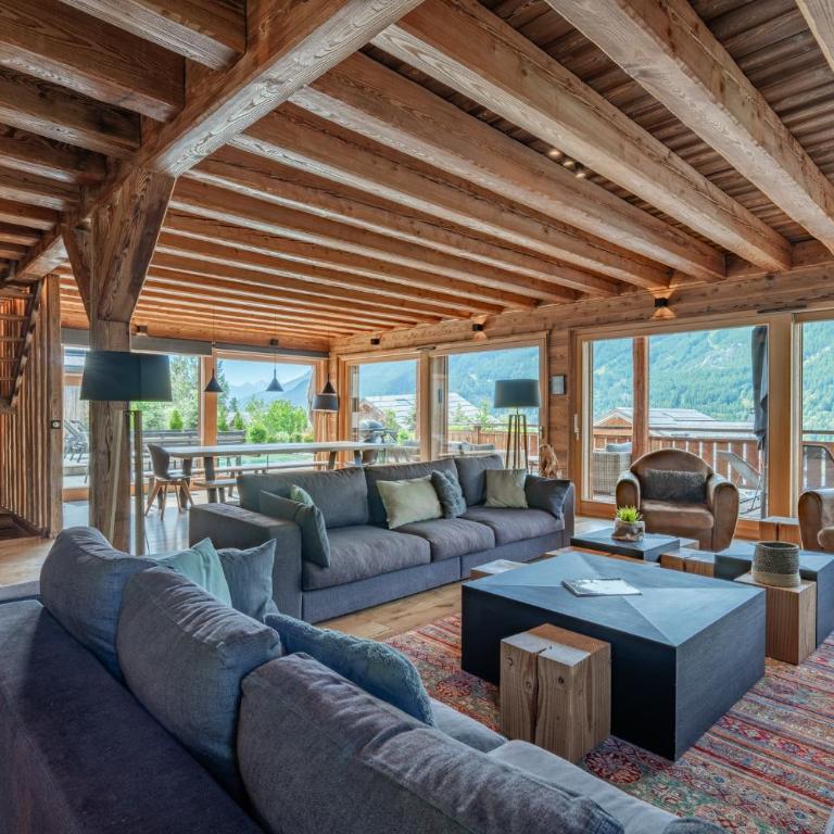 Serrechevalierholidays Chalet Piscine chauffée&Spa, jardin, billard, ping-pong, baby-foot 18 personnes - Maison 6 Chambres - 98