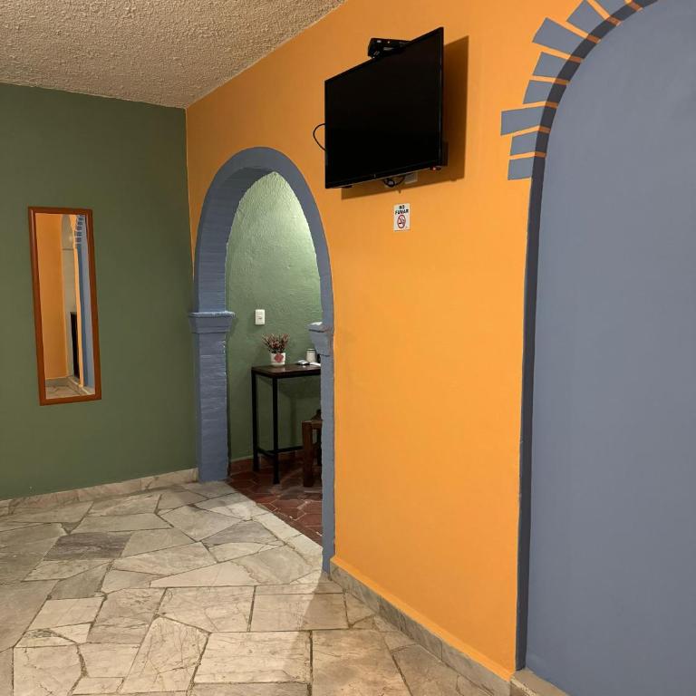 Hotel Camino de Allende - Habitación Doble con baño privado - 2 camas - 17
