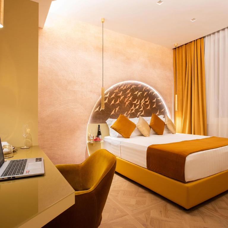 VentiSettembre Private Suites - Suite mit Kingsize-Bett und Balkon - 18