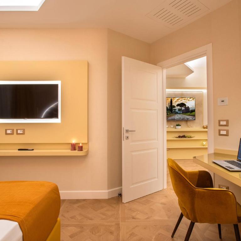 VentiSettembre Private Suites - Suite mit Kingsize-Bett und Balkon - 24